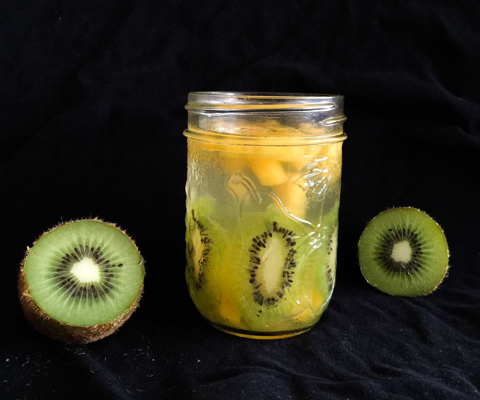 Coconut Water Fruit Jelly