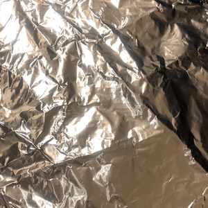 Step 3: Place the Tinfoil Down on the Paper