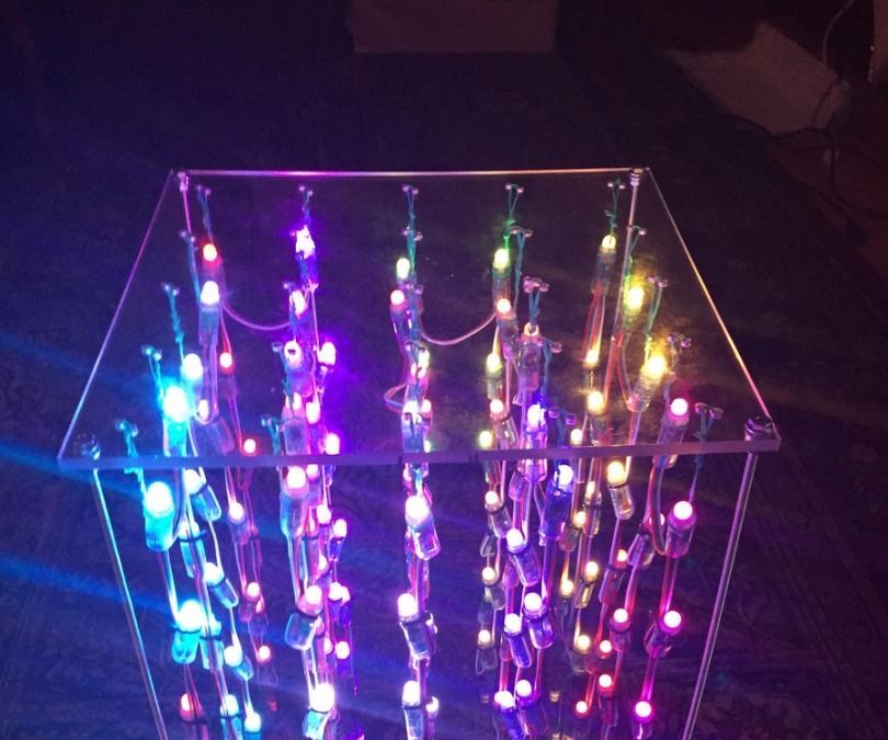 No Soldering LED Cube