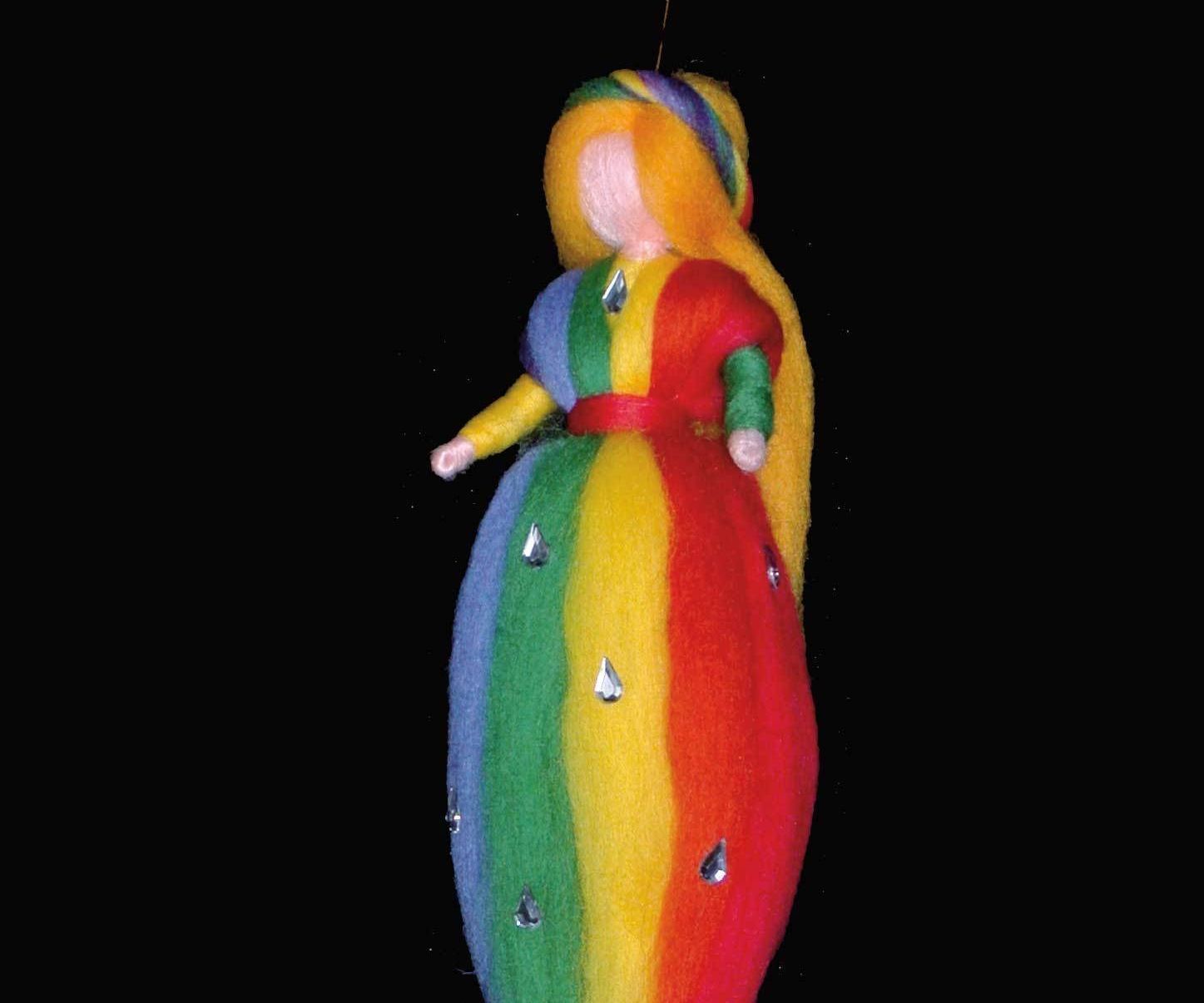 How to Make a Magic Wool Rainbow Fairy