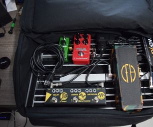 Homemade Guitar Pedalboard