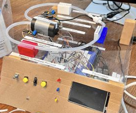 Motor-Driven Heart Flow Simulator Using a Spinning Pump and Raspberry Pi