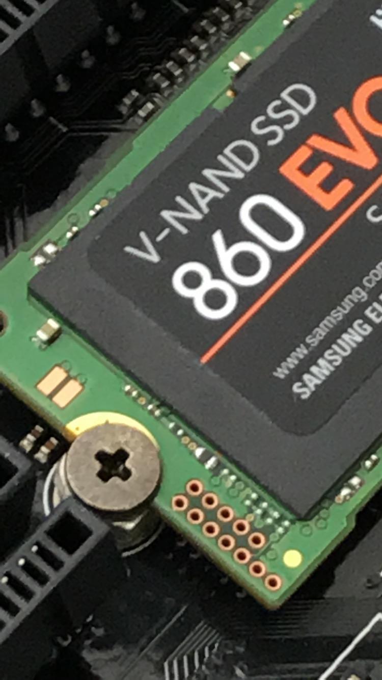 Installing an M.2 SSD