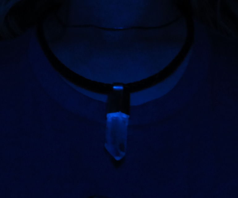 Glowing Crystal Pendants