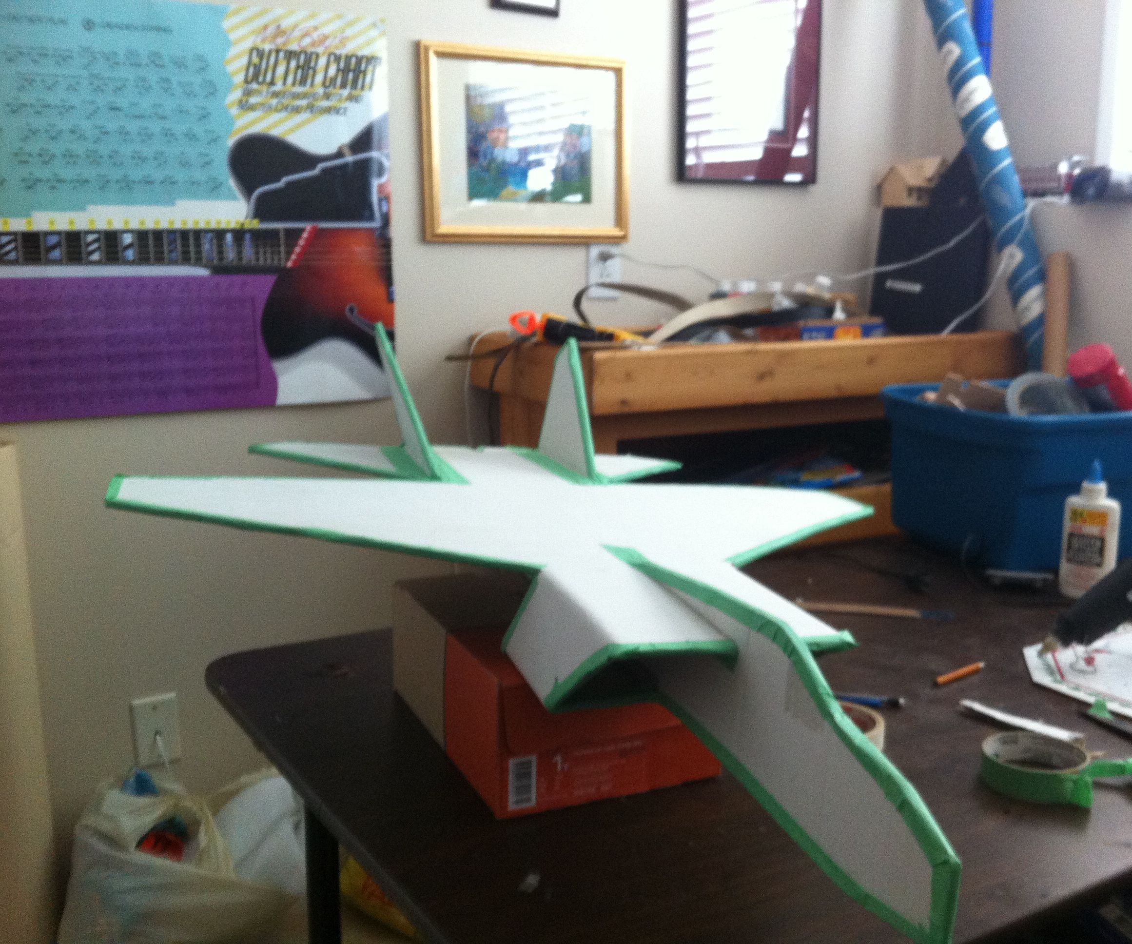 GIANT! Flying! :) MIG-25 FoxBat 