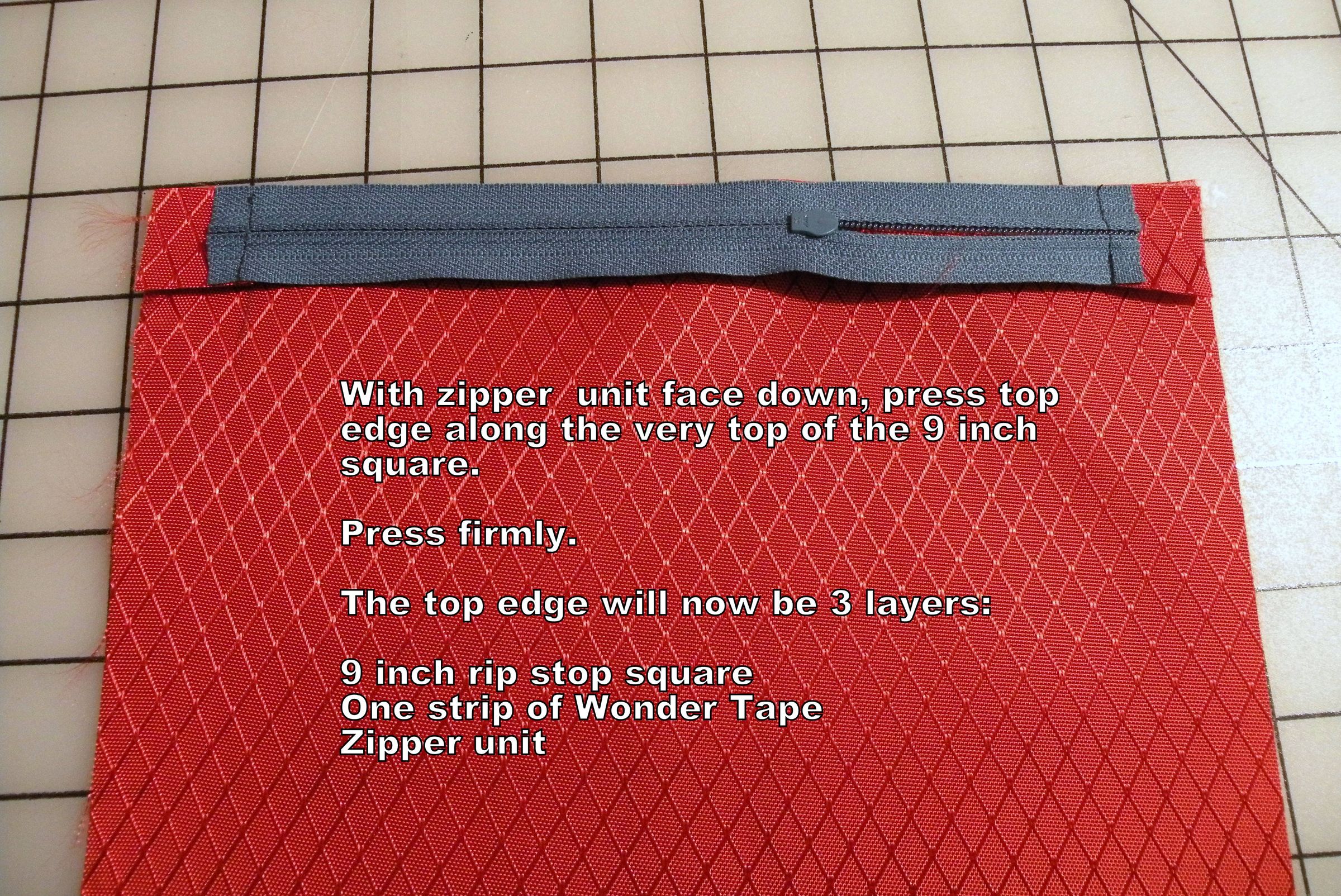 How to Make a Double Pocket for a Snow Skirt 18 Steps (with Pictures