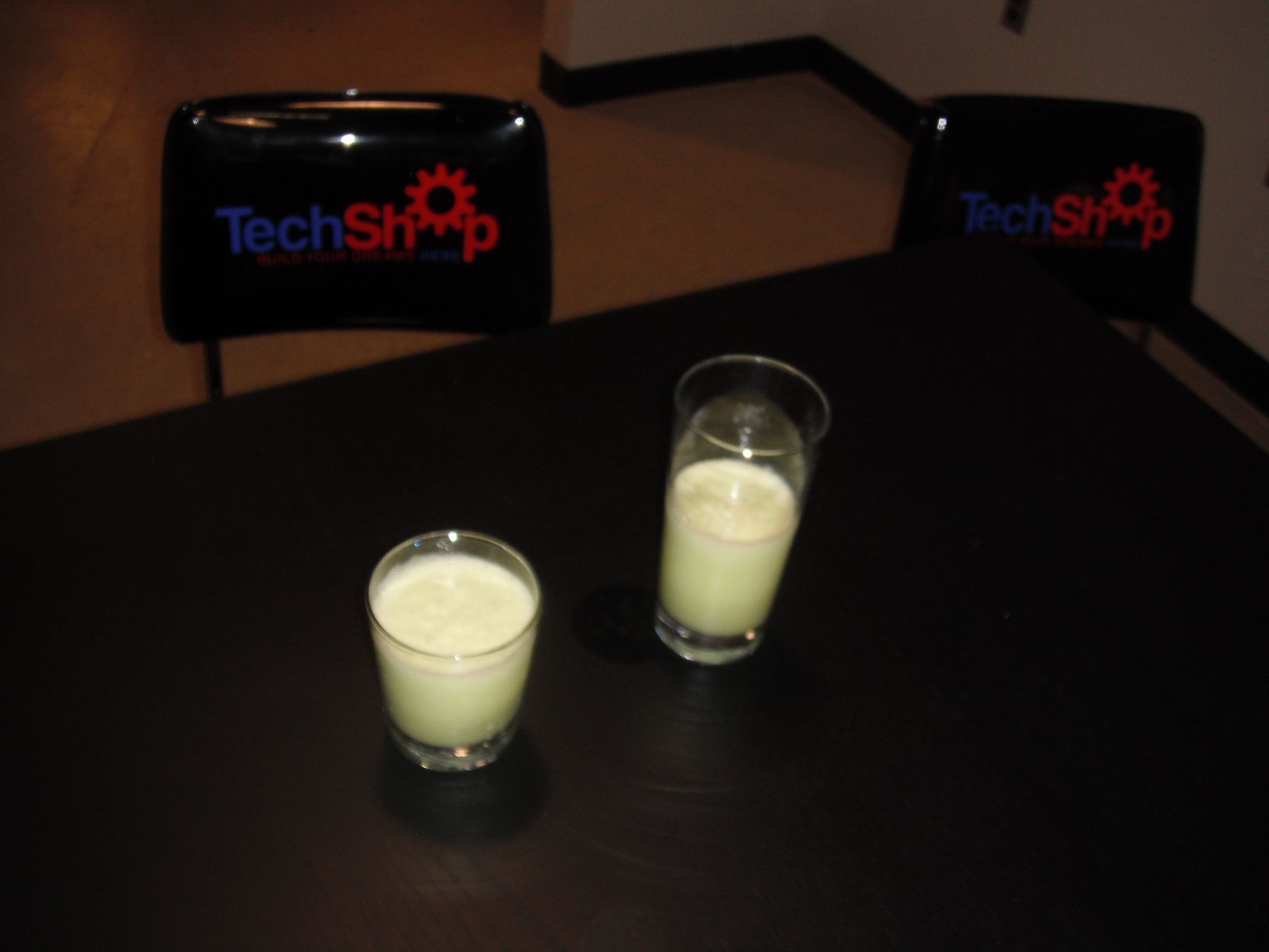 How I Made a Reduced-guilt GREEN SHAMROCK SHAKE!  I Made It at Techshop Detroit!