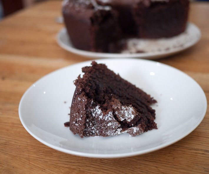 Caffeine Mocha Rum Cake