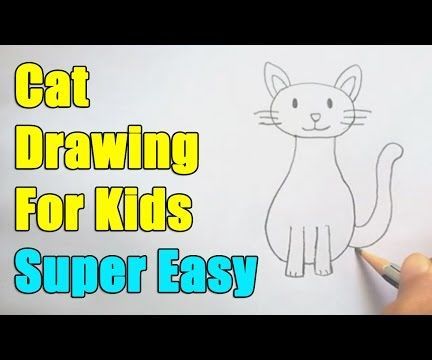 Cat Drawing Tutorial for Kids