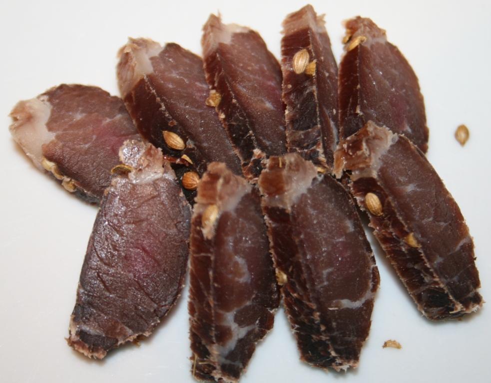 wet and fatty biltong