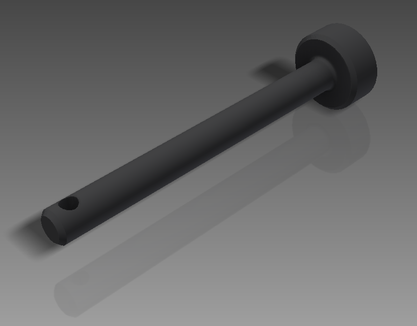 AutoCad Inventor 2011: How to Make a Light Trailer Pin