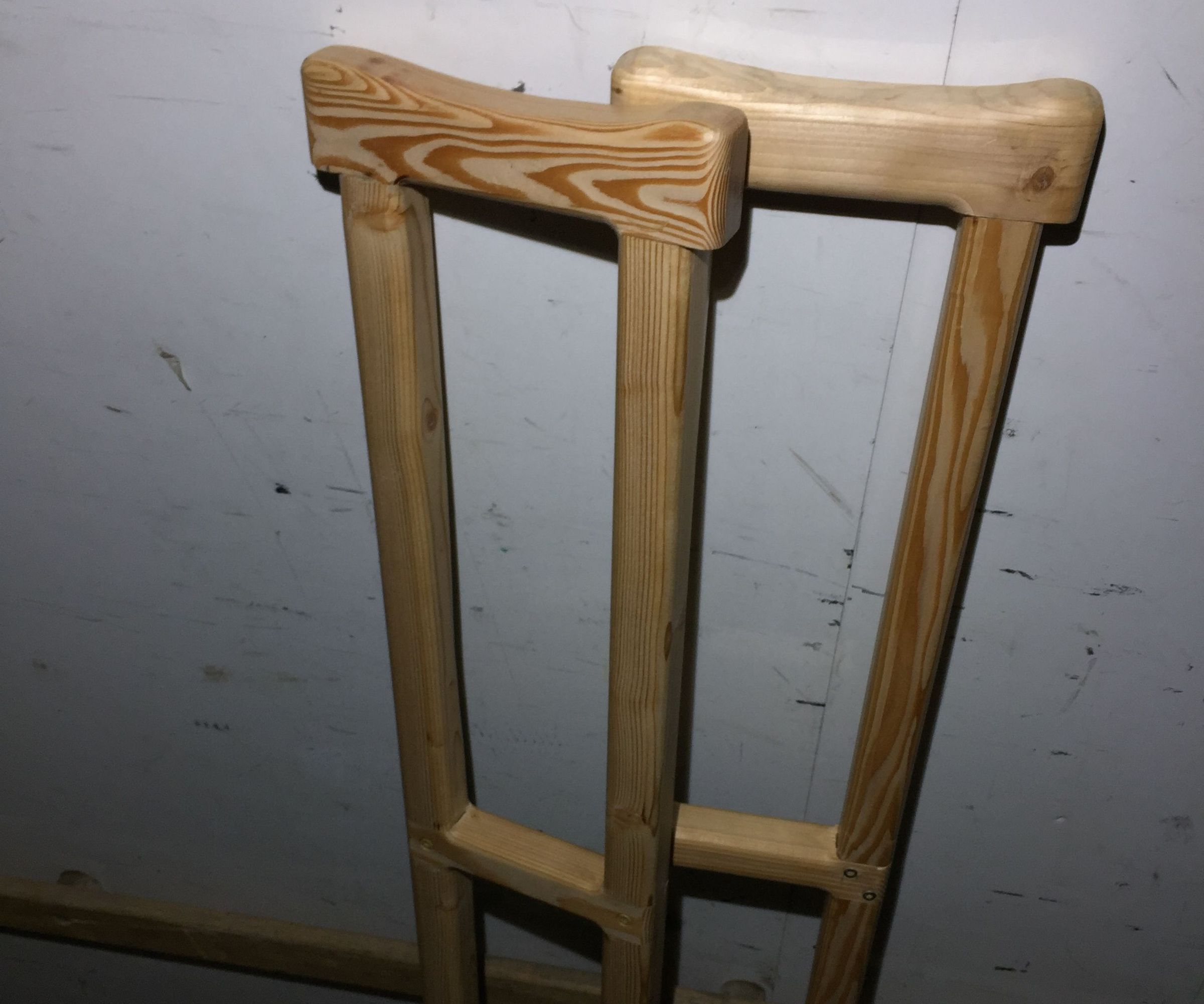 Custom Wooden Crutch