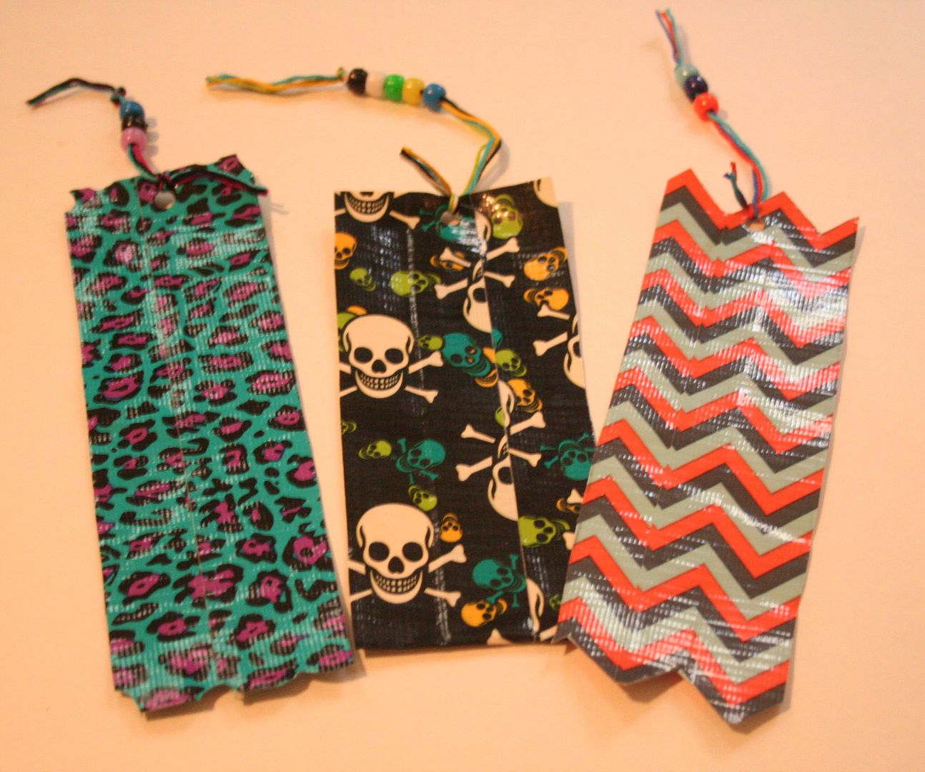 Duck Tape Bookmarks