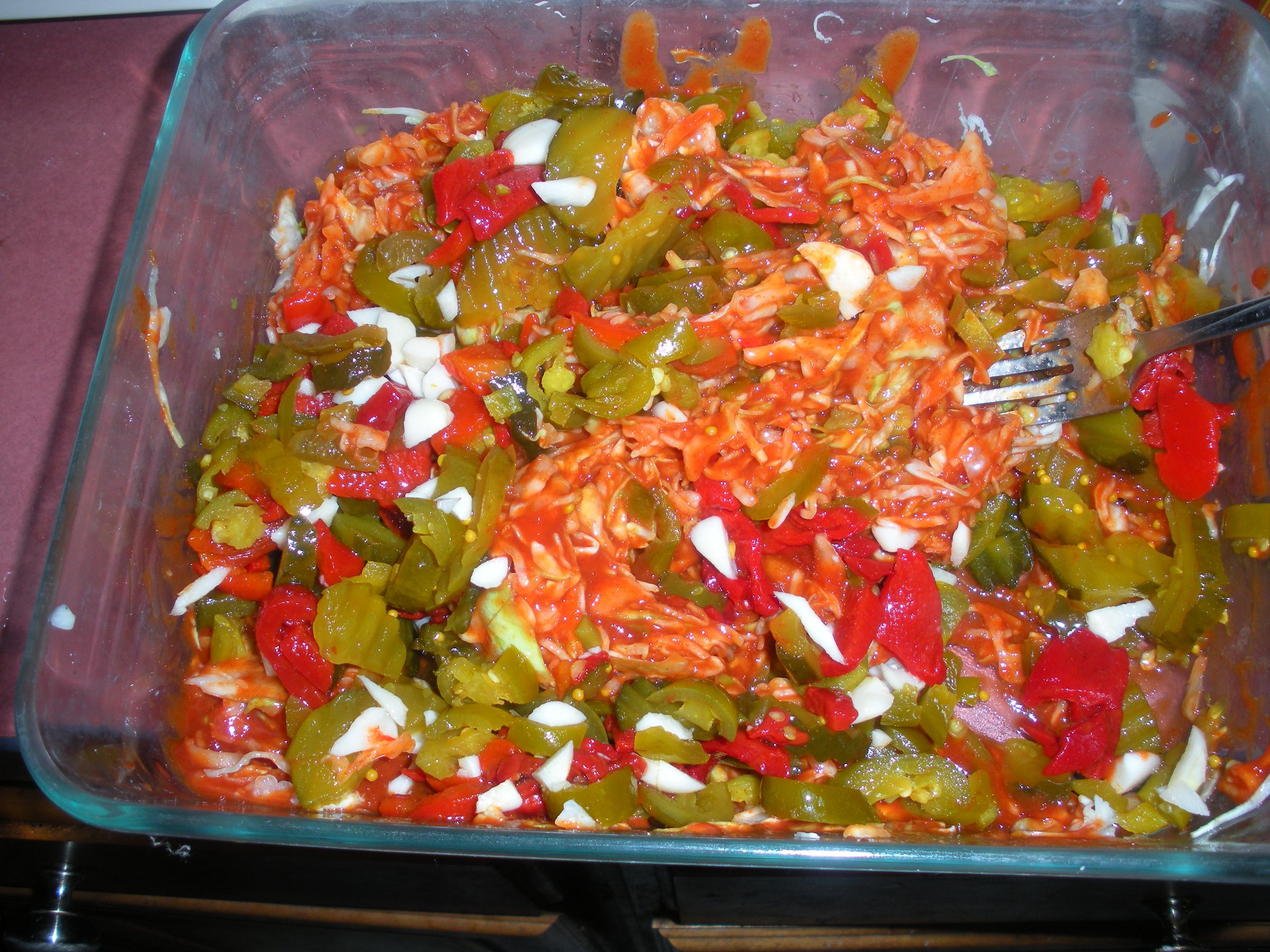 Kim-kraut? Sauer-chi? Sriracha Slaw ! ! !