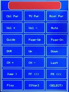 PROGRAMMABLE REMOTE-CONTROL With TOUCH SCREEN DISPLAY : 35 Steps (with ...