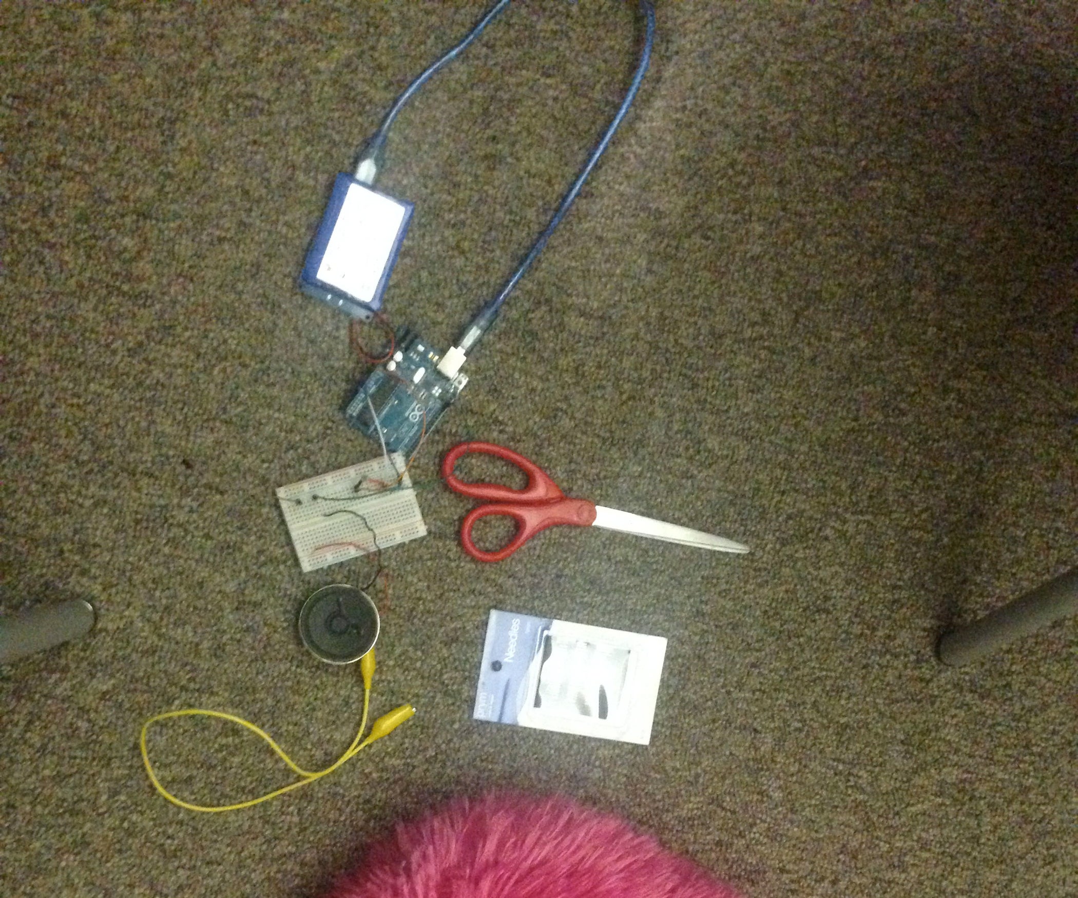 Arduino Pillow Theremin 3 Steps Instructables