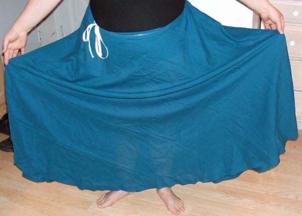 One Seam or "Half Circle" Skirt