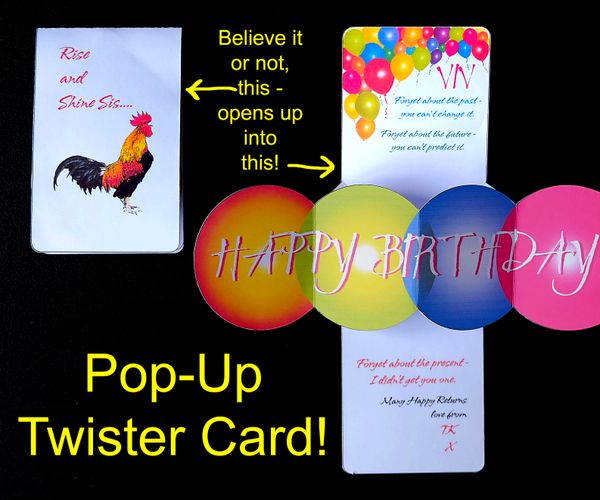 Pop-Up Twister Card