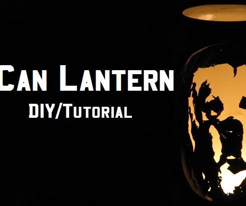 Beer Can Lantern || DIY Tutorial