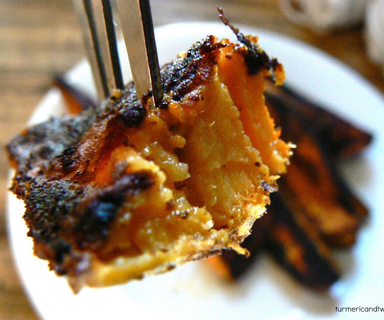 Cumin Rosemary and Garlic Sweet Potato Fries 