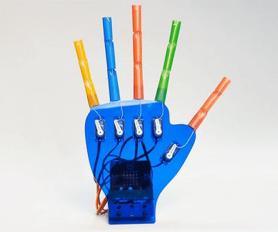 How to Make a Micro:bit Manipulator With Straws