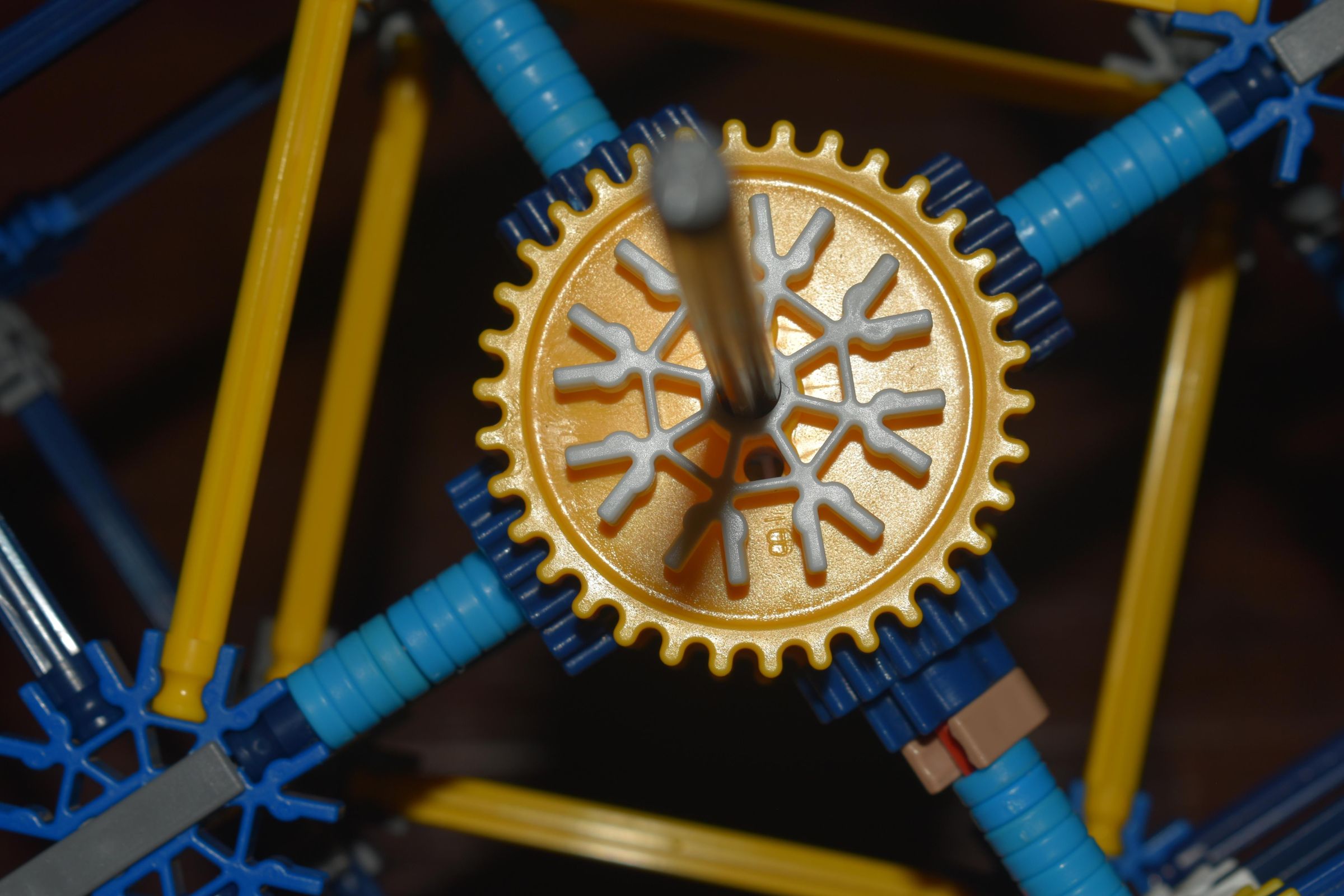K'nex Octopus Fair / Carnival Ride Knex W/ Set Up & Disassembly Process ...