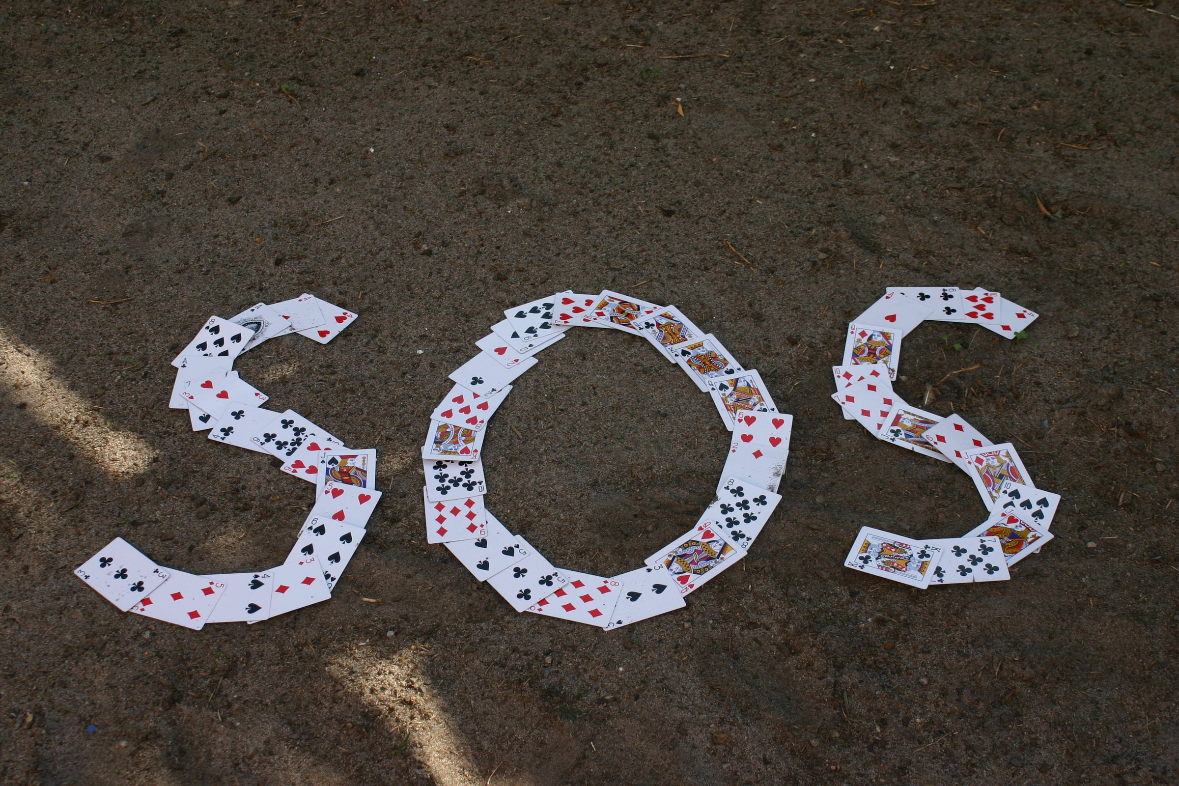 Get Rescued Using a Deck of Cards