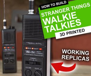 Build Working Stranger Things Walkie-Talkies