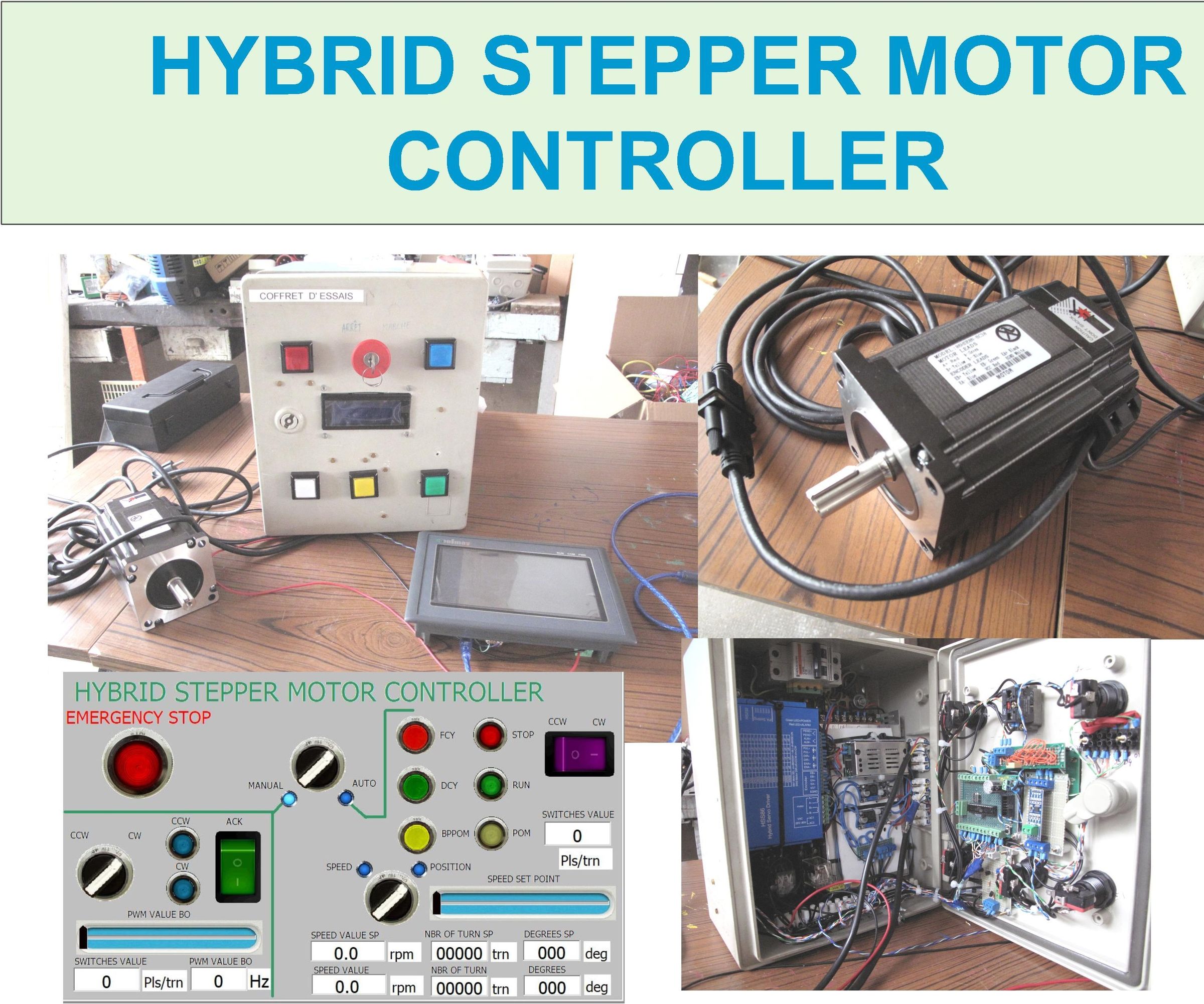 Arduino Clone Board for High Power Hybrid Stepper Motor
