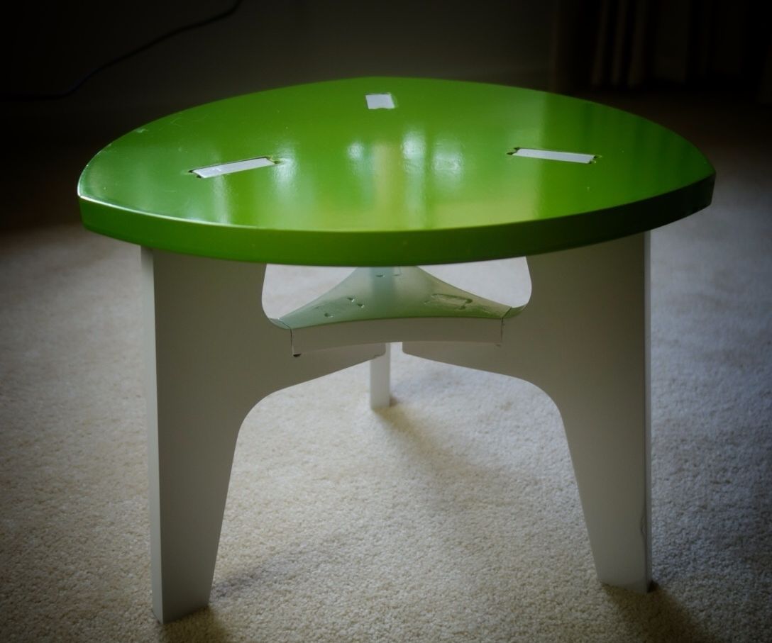 CNC a Small Footstool