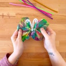 Tie-Dye Paper Butterfly