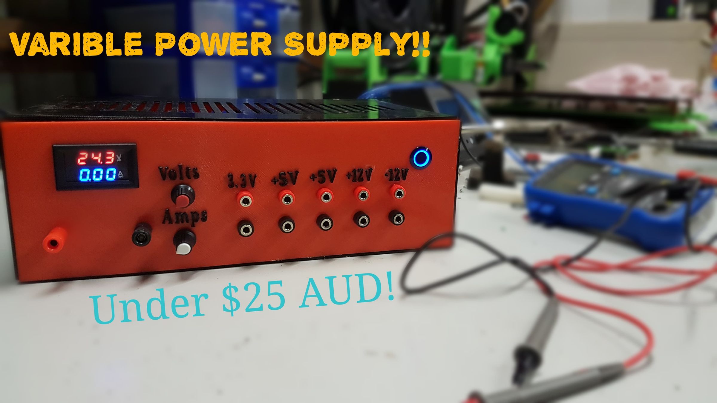 Variable Lab Bench Power Supply! 6 Steps (with Pictures) Instructables
