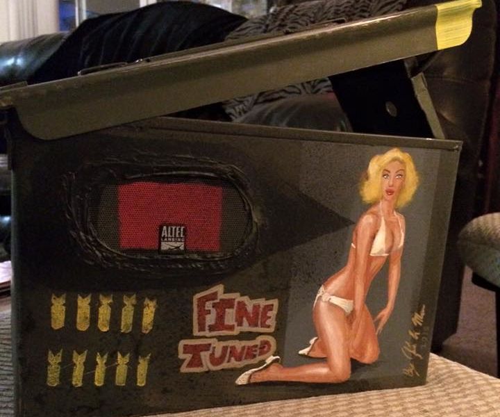 Ammo Can Bluetooth Boombox