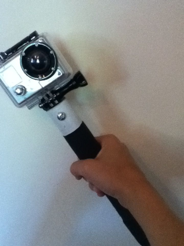 Hand-Held Go-Pro Mount From Your Garage