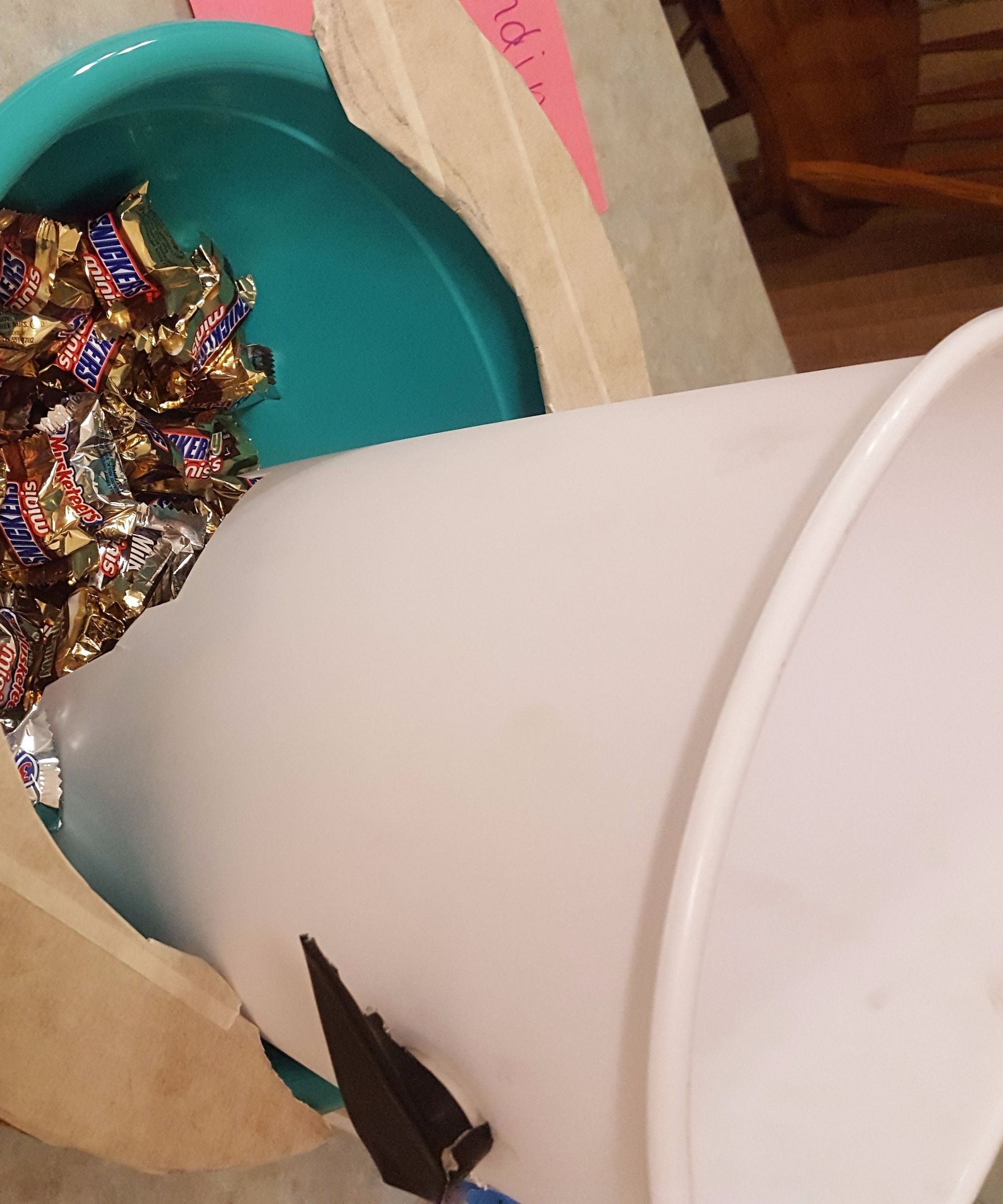Halloween Toilet Candy Dispenser