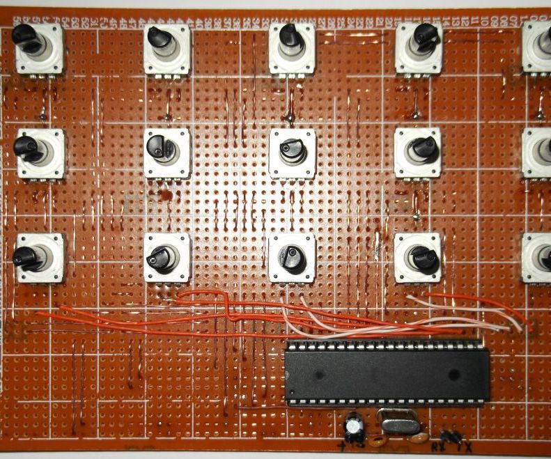 Reading 15 Rotary Encoders With Arduino and ATmega1284