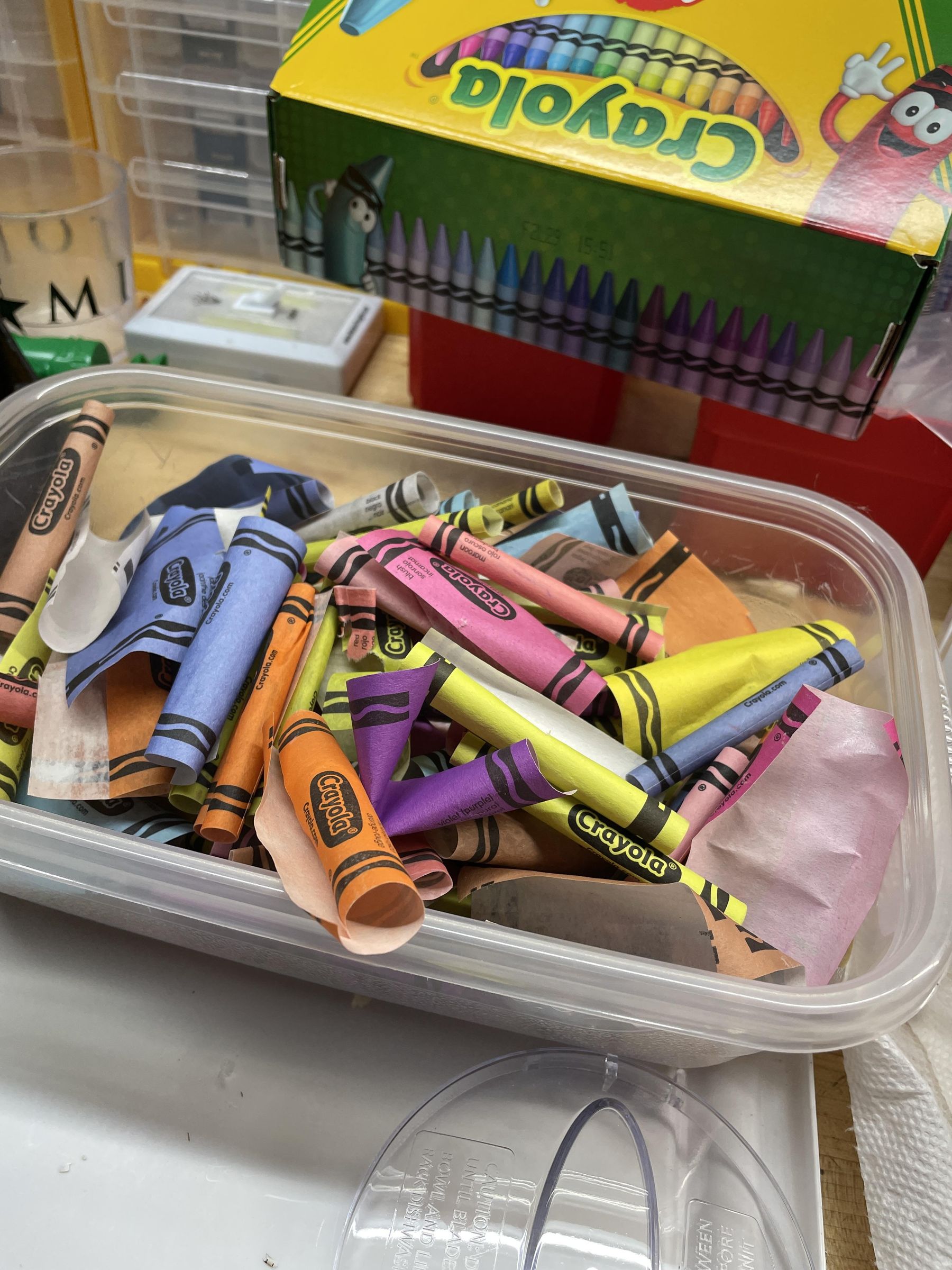 "Moonset" Shaved Crayons, Melted on Canvas 7 Steps (with Pictures) Instructables