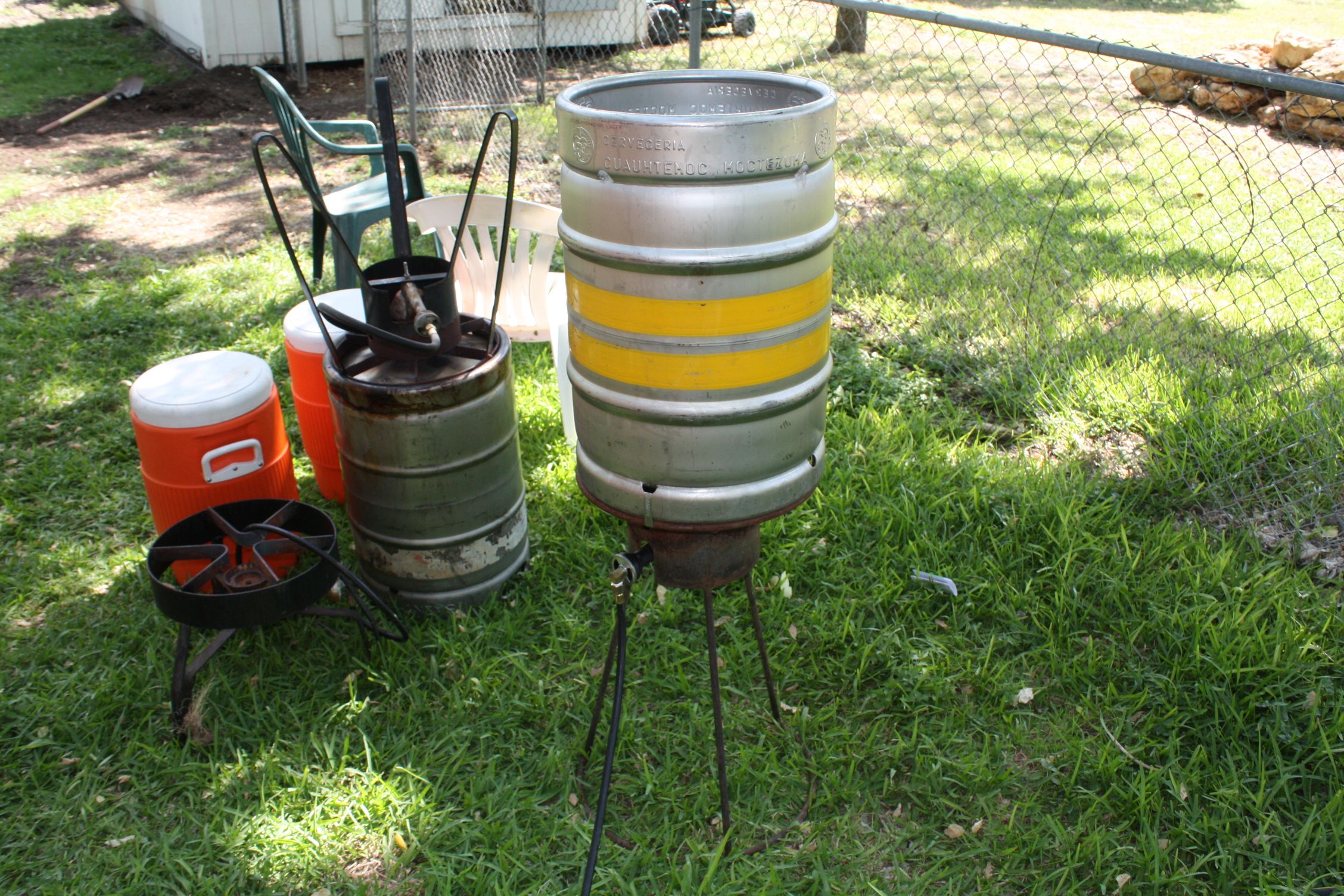 Keg Shell Cooker