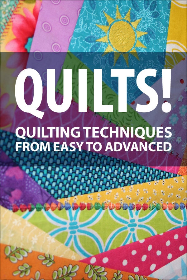 Collection Cover Image: Quilts!  Quilting Techniques From Beginning to Advanced
