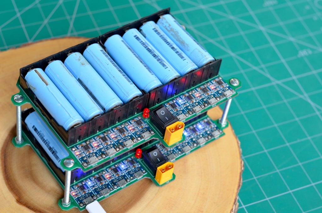 DIY 18650 Lithium Ion Cells Charging Grid : 7 Steps (with Pictures) - Instructables diy-18650-lithium-ion-cells-charging-grid-7-steps-with-pictures-instructables