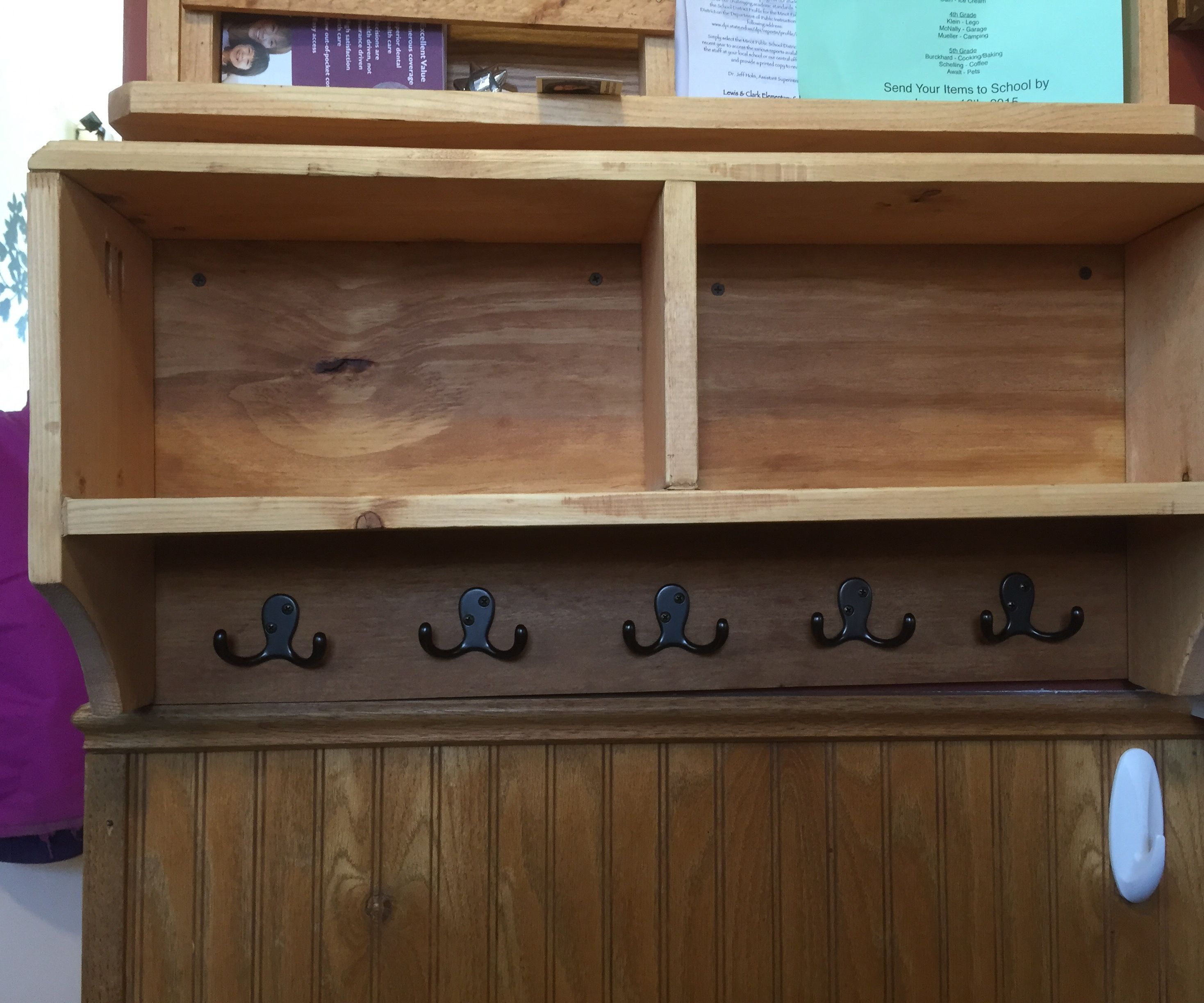 Super Easy Coat Rack