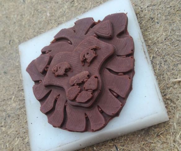 Molde Leóncito 3D