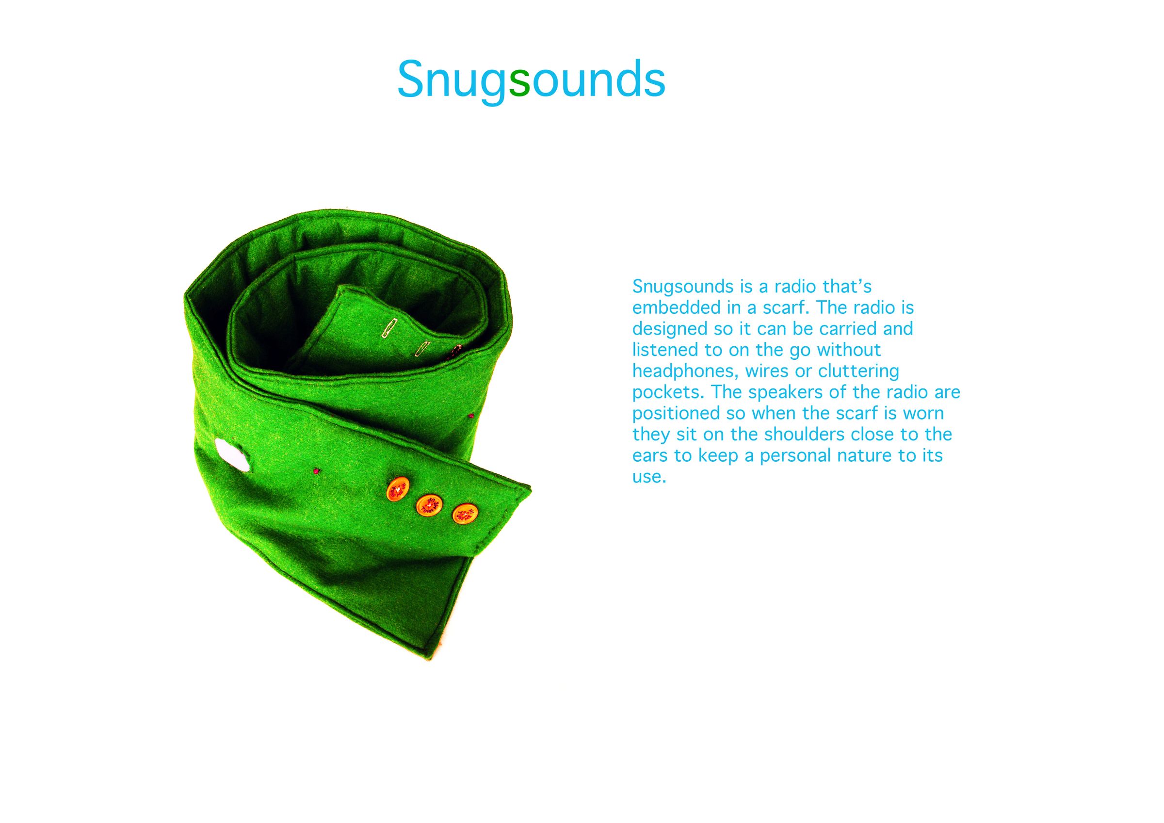 Radio Redux: How to Embed a Radio in a Scarf