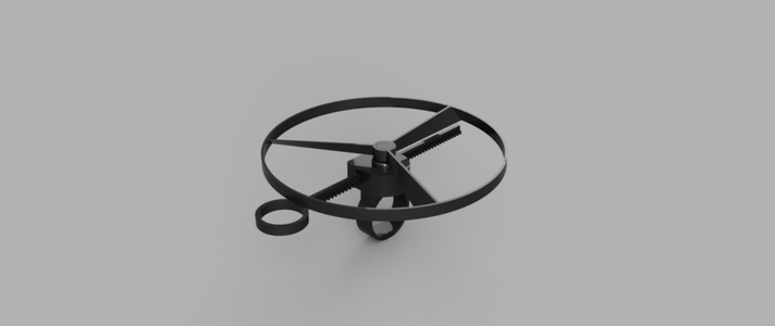3D Printed Pull Copter