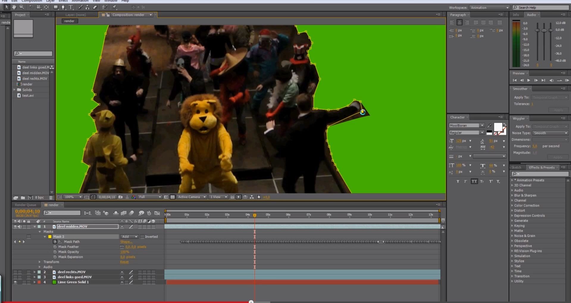 Multiply People in Adobe AfterEffects