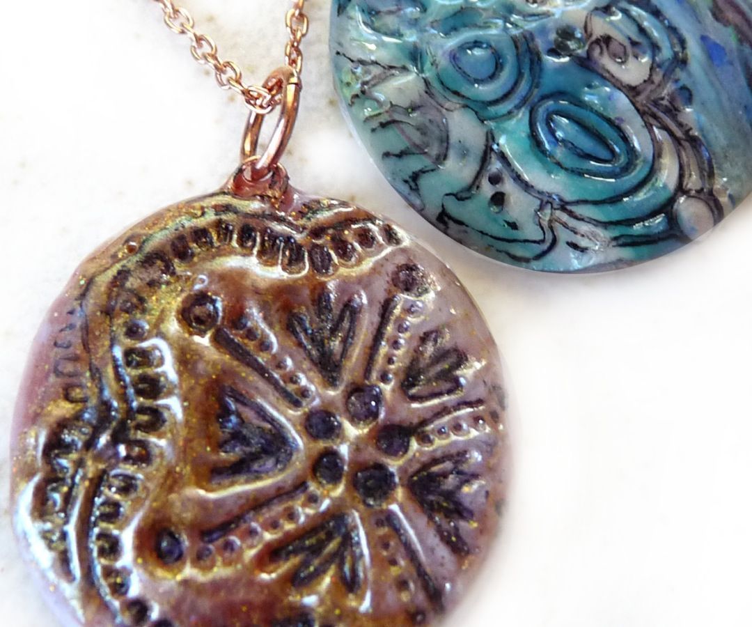 UTEE Stamped Pendants