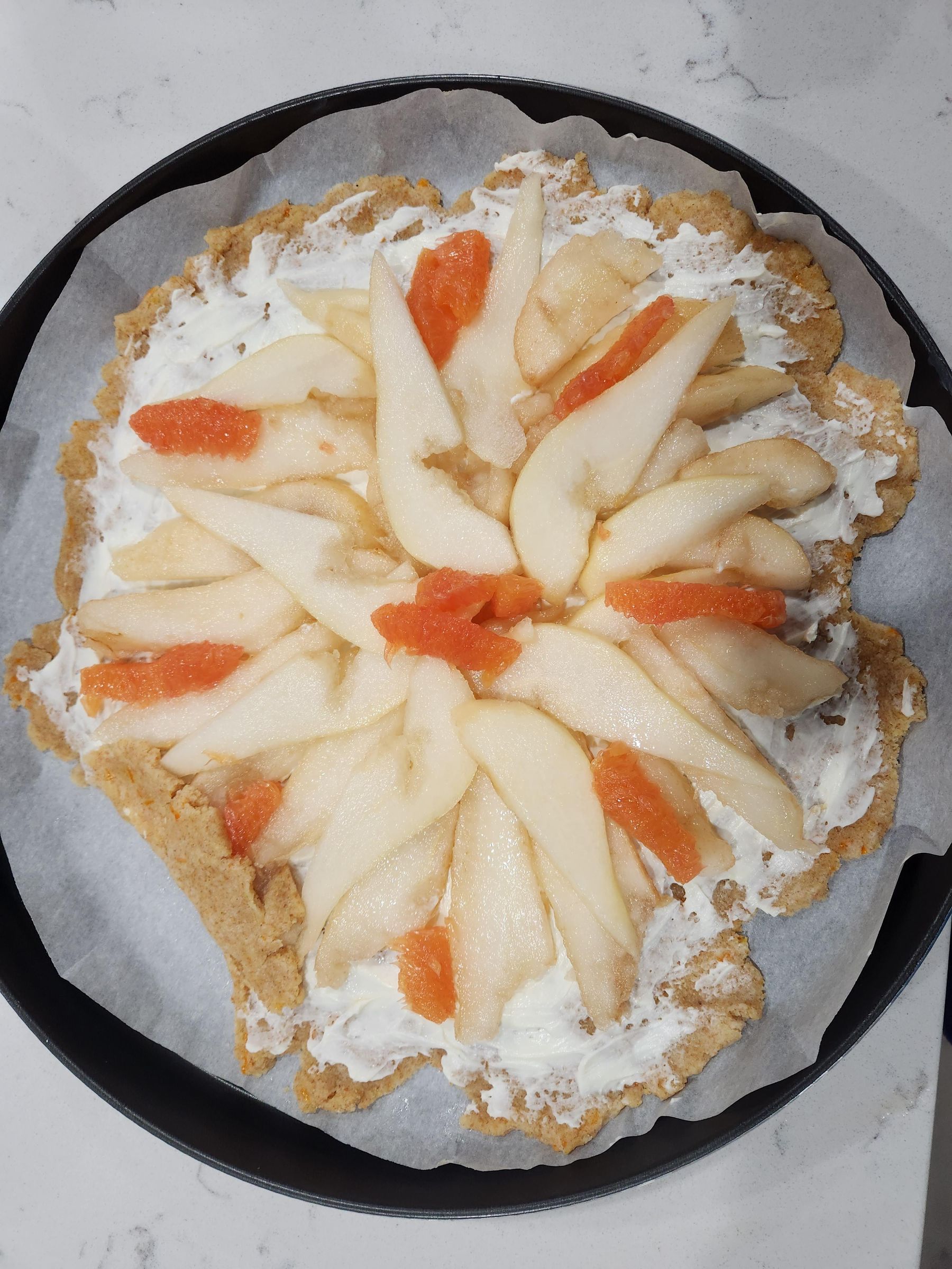 Almond and Bosc Pear Galette With Cream Cheese and Orange 5 Steps Instructables