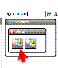 In Visuino Add Components