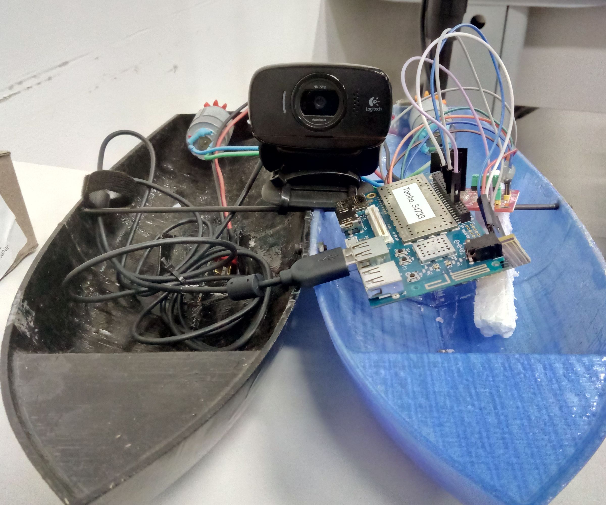Robô Aquático Com Dragonboard 410c E Visão Computacional - FACENS