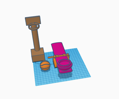 Basketball Catapult Game